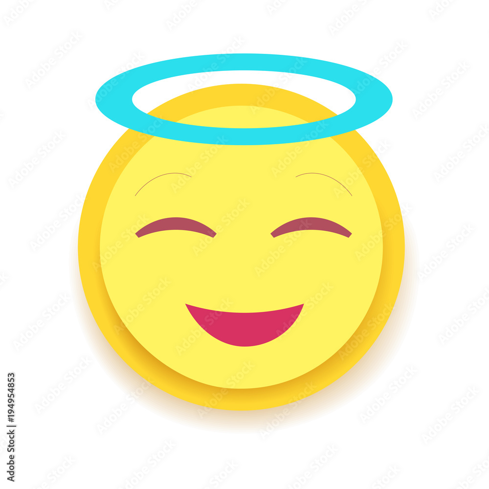 Emodji Icon. Emoticon for chat, messages,web. Isolated vector illustration Emodji Icon. Emoticon for chat, messages,web. Isolated vector illustration