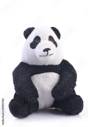 Bear panda on white background © valeriy555