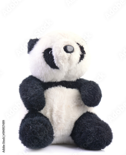 Fototapeta Naklejka Na Ścianę i Meble -  Bear panda on white background