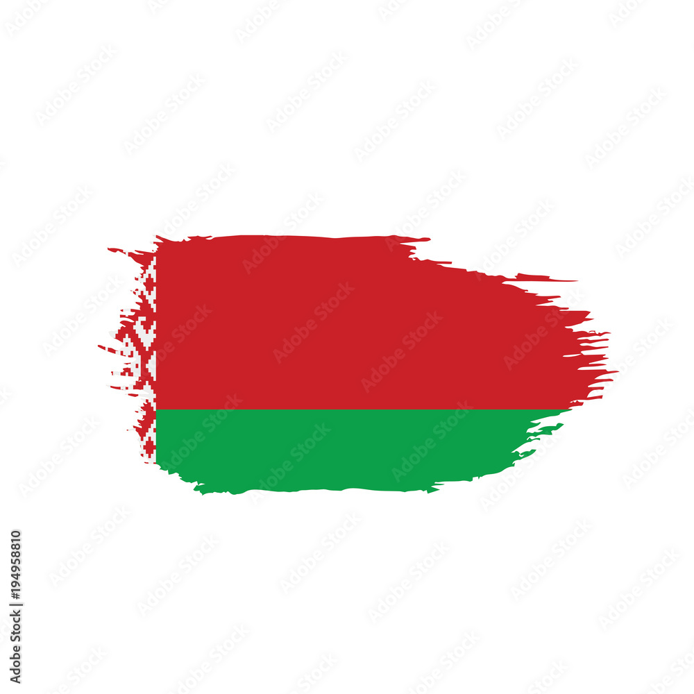 Belarus flag, vector illustration Belarus flag, vector illustration