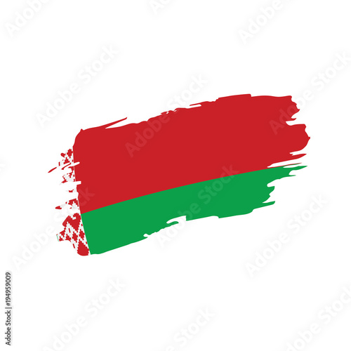 Belarus flag, vector illustration
