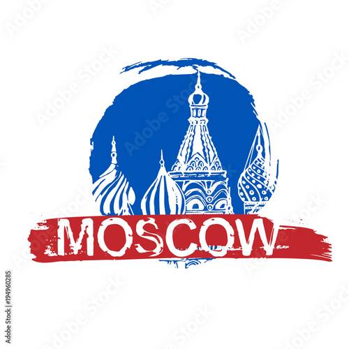 Handdrawn Moscow Image