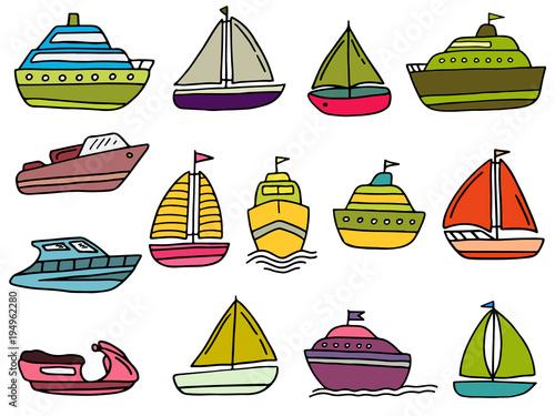 set with water transport