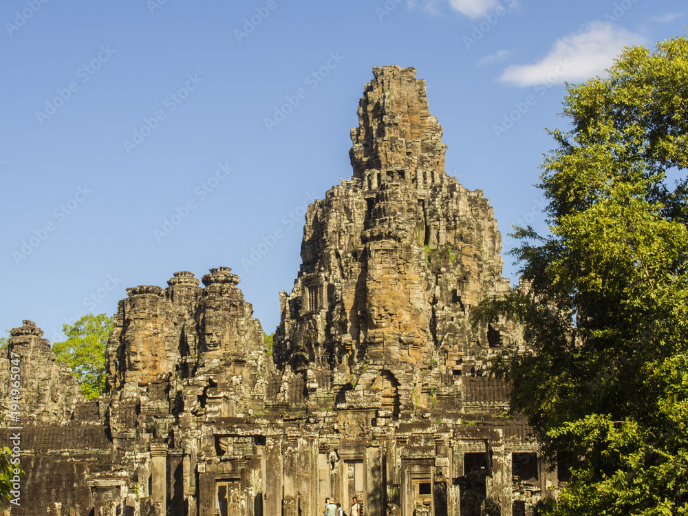 Bayon Temple in Angkor Temples in Cambodia