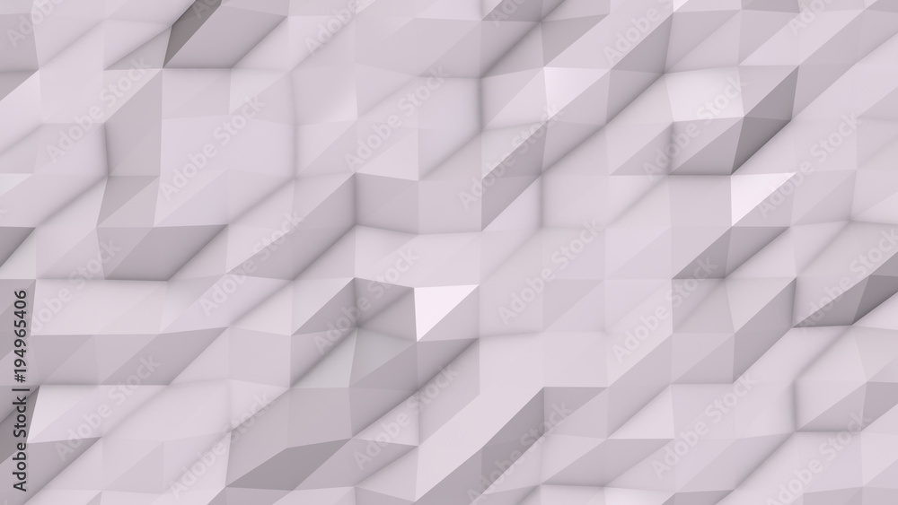 White abstract low poly triangle background White abstract low poly triangle background