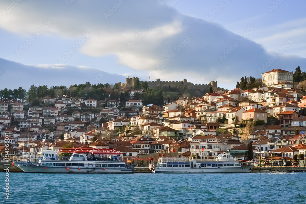 Ohrid city in Macedonia