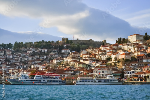 Ohrid city in Macedonia