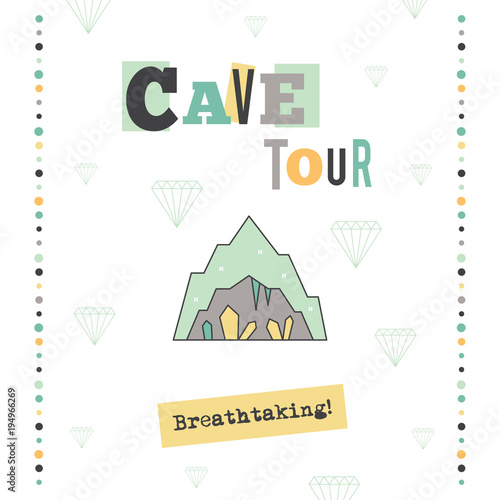 Cave tour banner