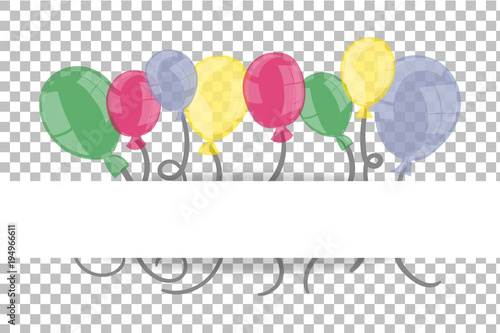 Luftballon bunt