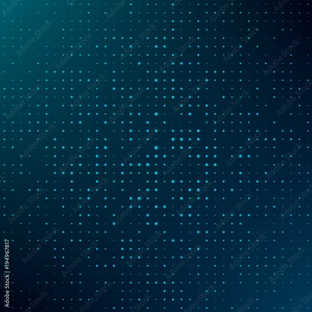Obraz premium Abstract bright digital poster design. Cool flyer with bright gradient. Wave, overflow and blend on modern cover, leaflet or banner. Vector illustration.