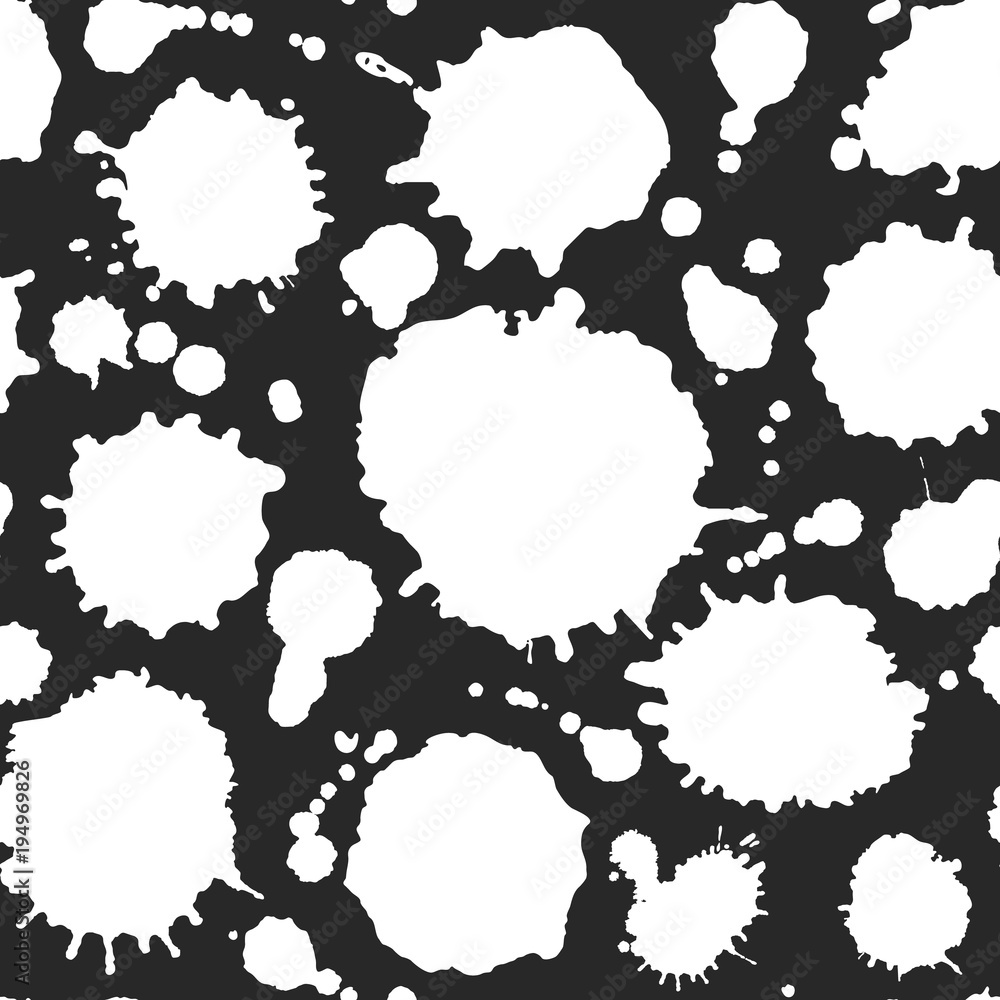 Abstract White Blots Pattern Abstract White Blots Pattern