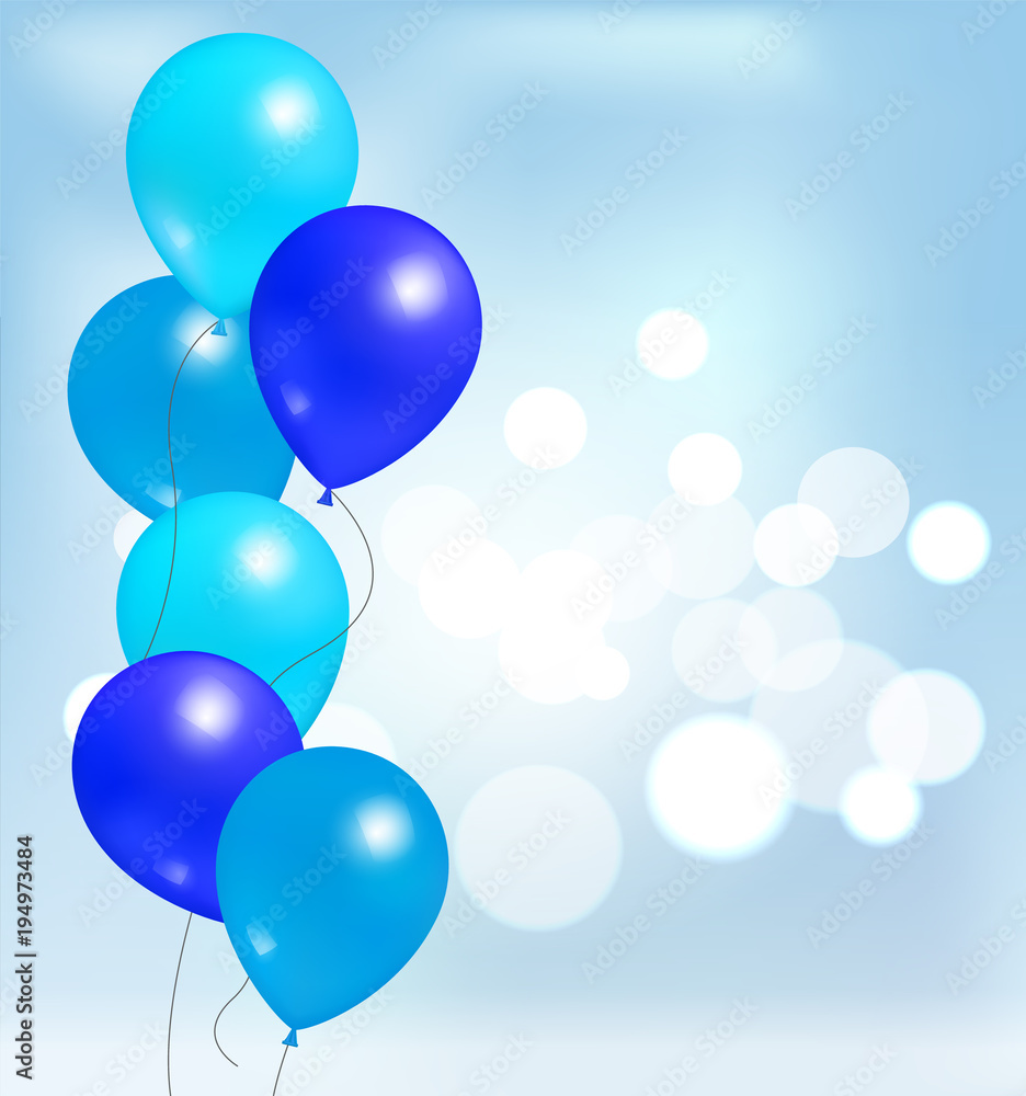 Glossy Shiny Balloons Party Decorations, Birthdays