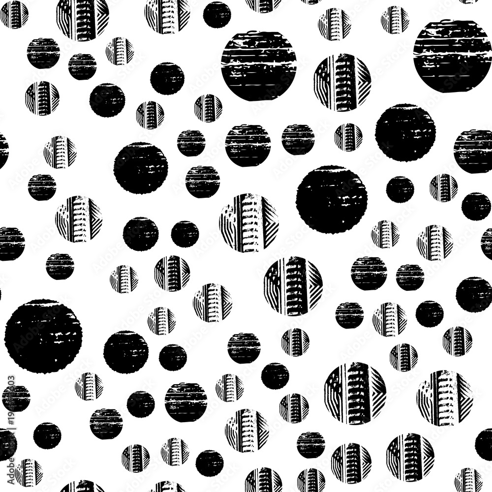 Black and White Circles Black and White Circles