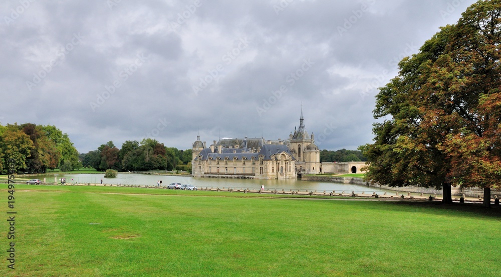 Le château de Chantilly , France