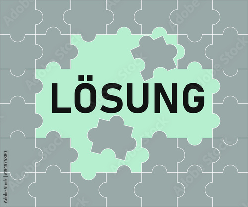 Puzzle, Lösung