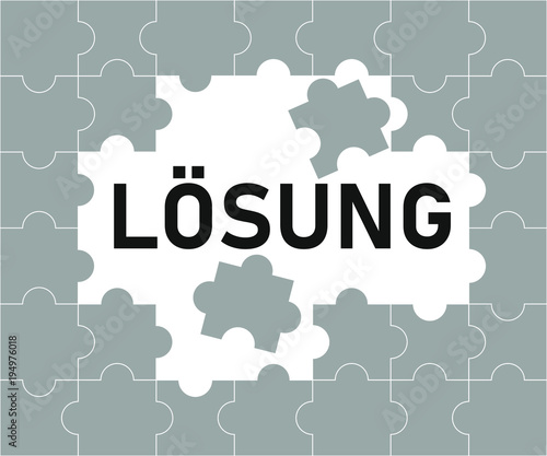 Puzzle, Lösung