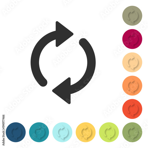 Farbige Buttons - Synchronisation