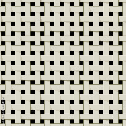 Weave  seamless pattern. Vector Illustration