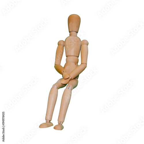 椅子に座るポーズ