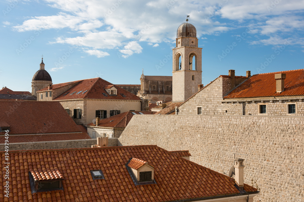 Fototapeta premium View of the old town, Dubrovnik, Croatia