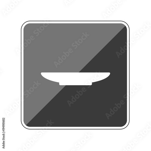 Teller - Reflektierender App Button