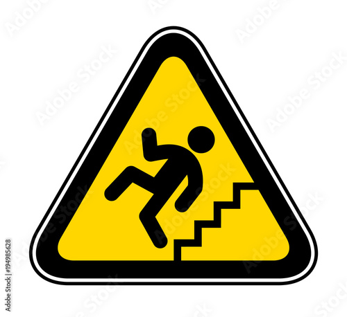 Triangular Warning Hazard Symbol