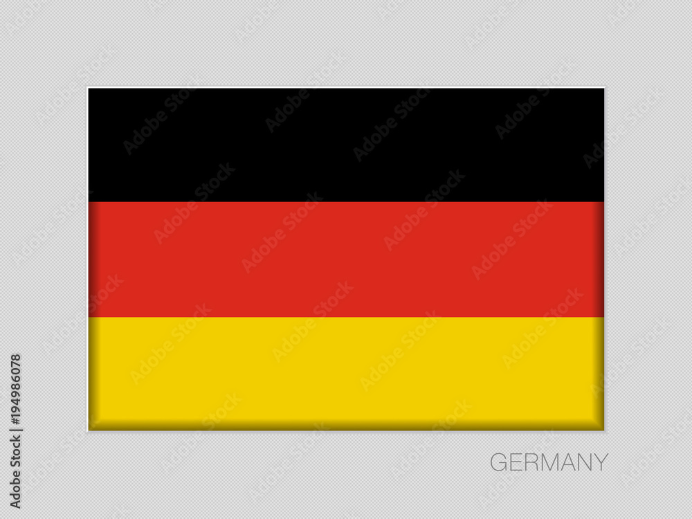 Flag of Germany. National Ensign Aspect Ratio 2 to 3 Flag of Germany. National Ensign Aspect Ratio 2 to 3