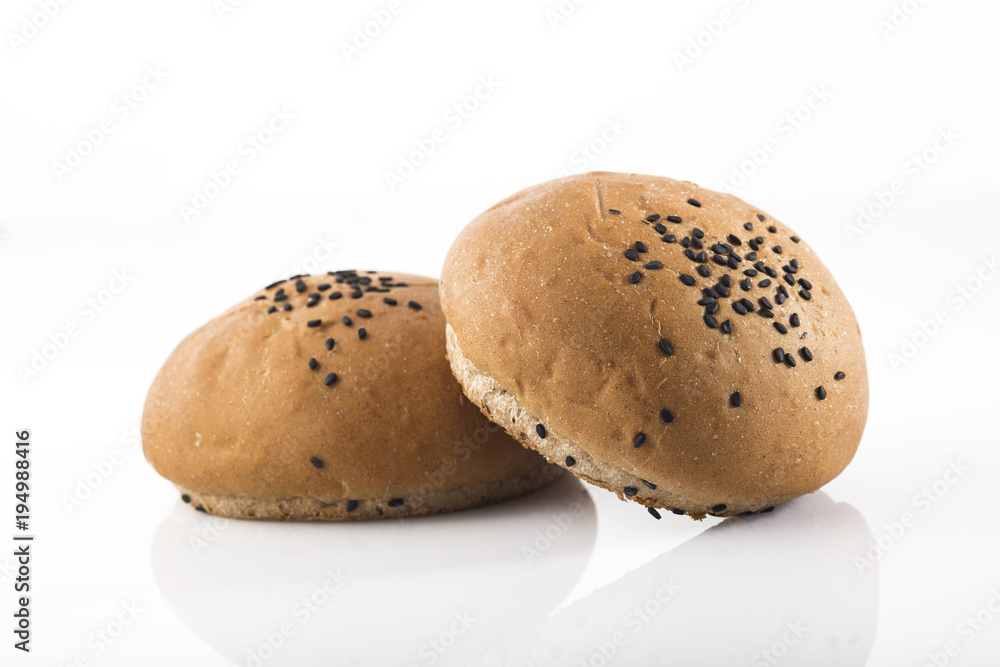 Food:Close up of Whole Wheat Bun Isolated on White Background Shot in Studio
Food:Close up of Whole Wheat Bun Isolated on White Background Shot in Studio