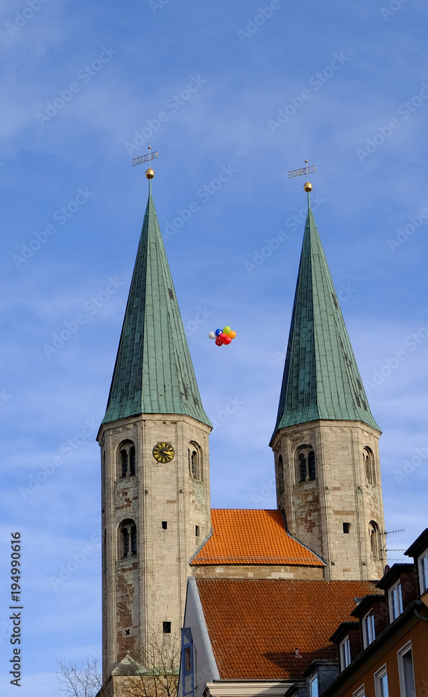 Die Türme von St. Martini (Braunschweig)