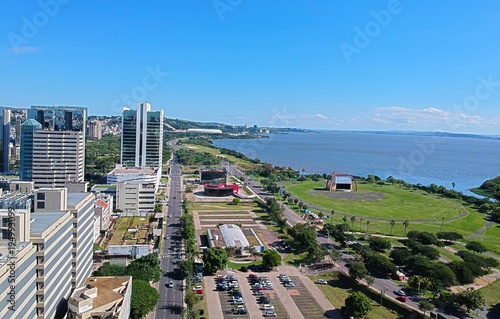 Panorama aerial view