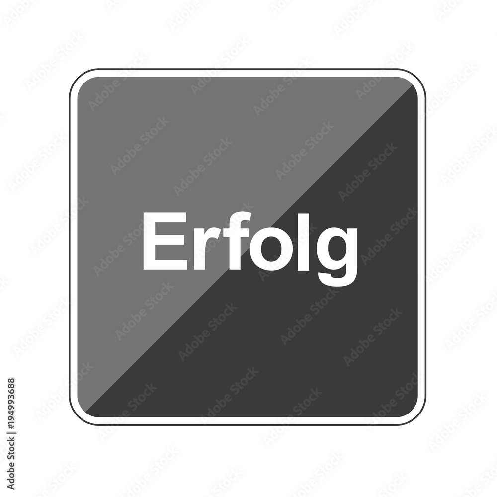 Erfolg - Reflektierender App Button