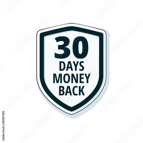 30 Days Money Back Shield illustration