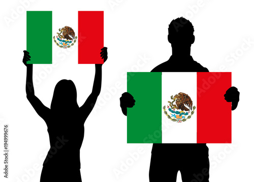 Zwei Fans - Mexiko