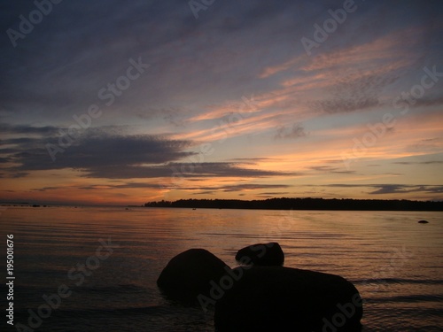 Sunset over the coast © Denis