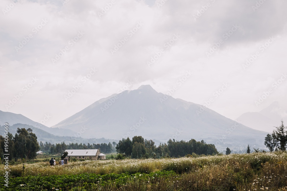Obraz premium Rwanda landscape
