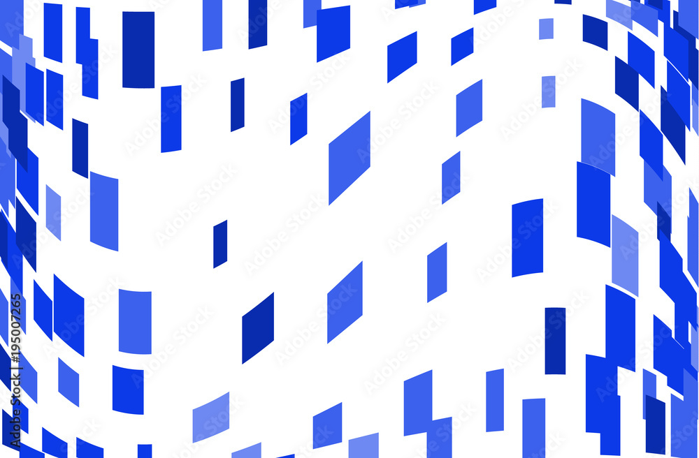 Abstract geometric pattern with squares, rectangles. Blue color Vector illustration Abstract geometric pattern with squares, rectangles. Blue color Vector illustration