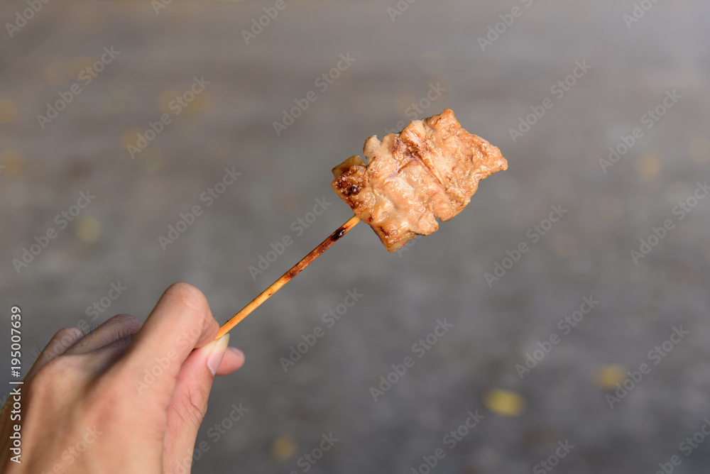 pork grilled / Street food pork grilled pork grilled / Street food pork grilled