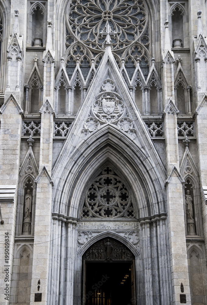 Saint Patrick's Cathedral Close up 