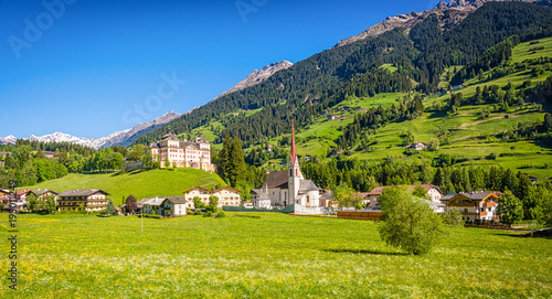 Mareit - Mareta (Racines - Ratching) village in Italy, south Tyrol photo