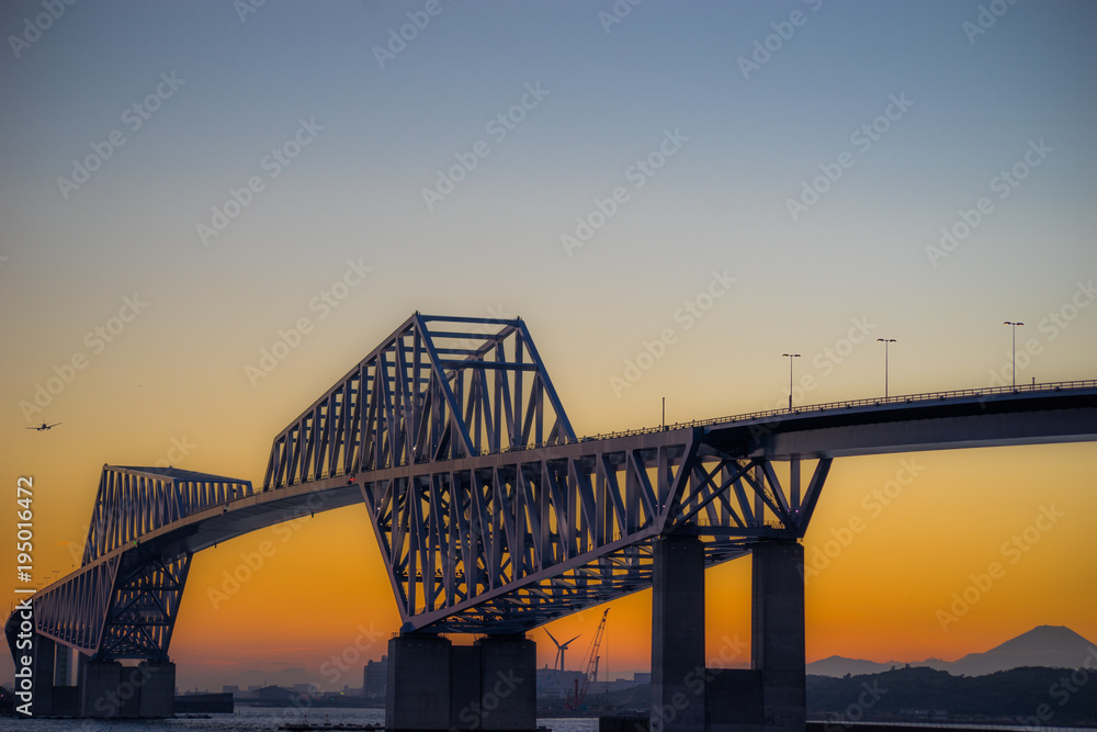 Naklejka premium 東京ゲートブリッジ