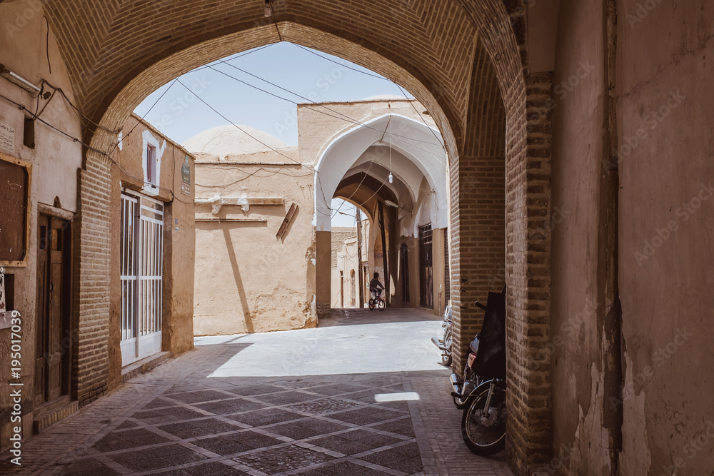Fototapeta premium Street in Yazd Iran