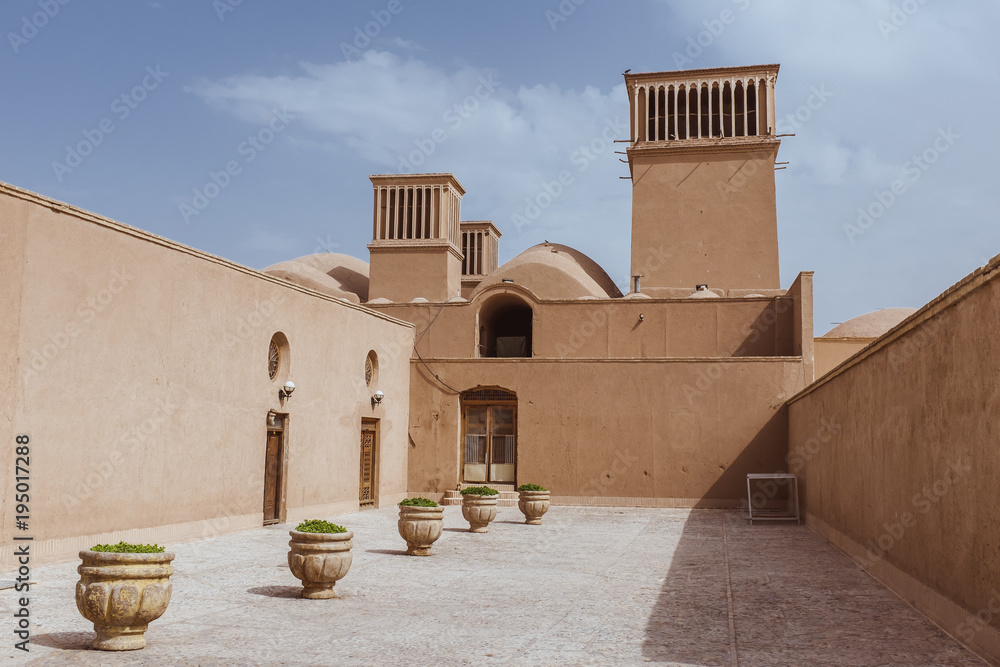 Fotografie old building in Yazd Iran