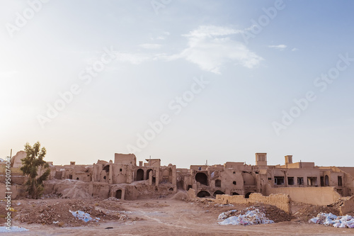 old buildings in Yazd, Iran