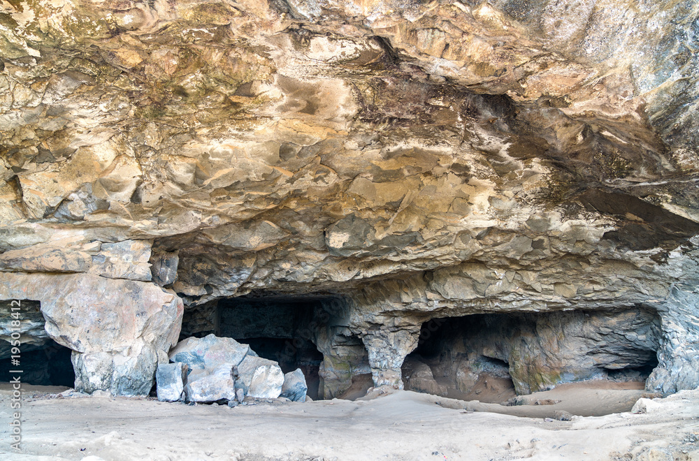 Cave no 5 on Elephanta Island near Mumbai, India