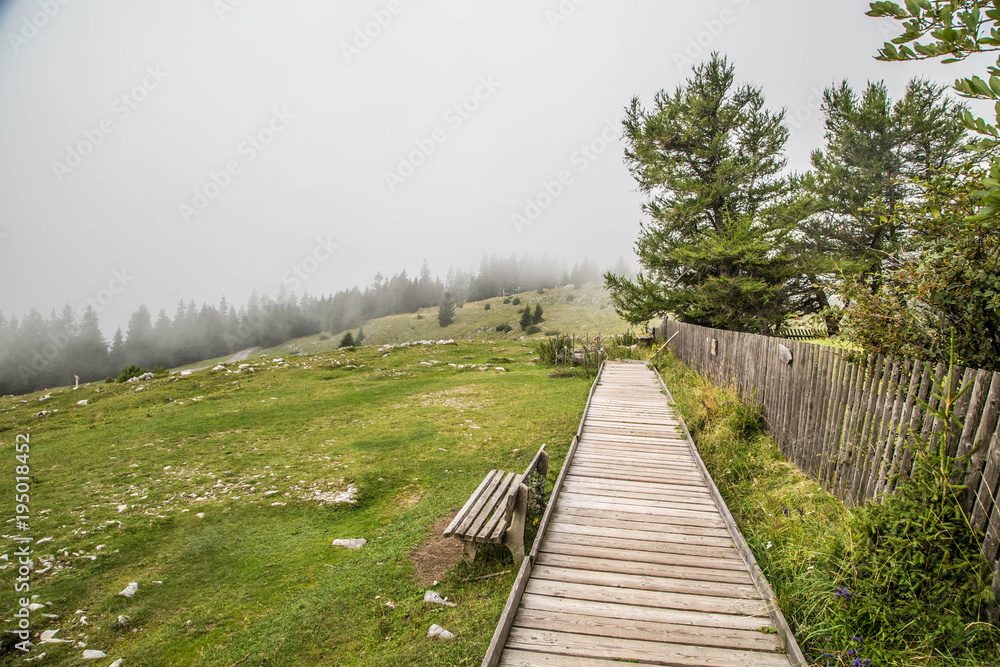 Fototapeta premium Schöckl, der Grazer Hausberg in der Steiermark