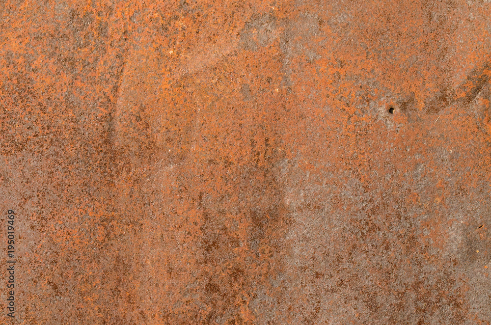 The Texture Of The Old Rusty Metal Plate. The Texture Of The Old Rusty Metal Plate.