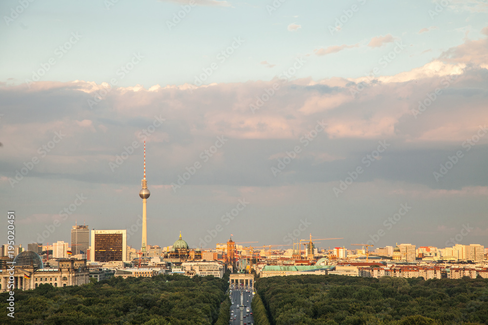 Fototapeta premium Berlin cityscape
