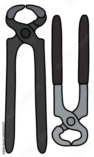Two splitting pliers