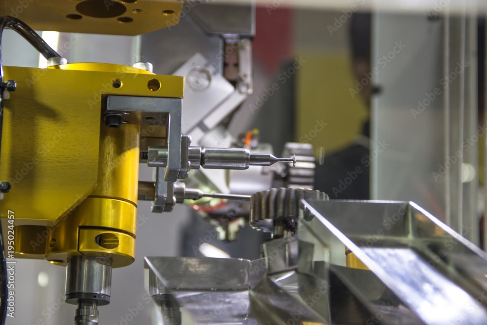 Industrial robot working in factory,Industry 4.0 Robot concept .