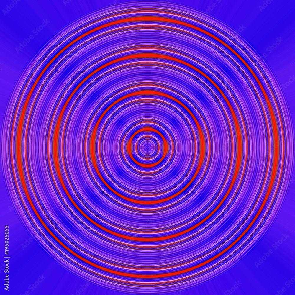 Spinning red circles background Spinning red circles background